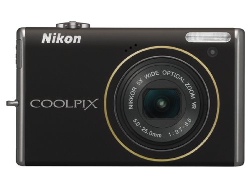 Nikon Coolpix S640 12.2MP Digital Camera with 5x Wide Angle Optical Vibration Reduction (VR) Zoom and 2.7-inch LCD (Calm Black) Nikon Coolpix S640 12.2MP Digital Camera with 5x Wide Angle Optical Vibration Reduction (VR) Zoom and 2.7-inch LCD (Calm Black)