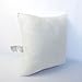 Set of 4 - 18 x 18 Premium Hypoallergenic Stuffer Pillow Insert Sham Square Form Polyester, Standard / White - MADE IN USA