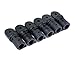 Thorn Boat Bimini Fittings Top Cover Cap Eye End Nylon Black Pack of 6 Black, 3/4 Inch (Internal Version for 1