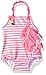 Mud Pie Girls' Swimsuit One Piece, Flamingo, 3 Toddler