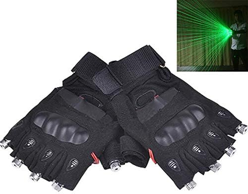 LED Gloves Illuminate Light up Gloves for Four fingers Adults Flashing Party Costume Glow Toys, Christmas Birthday Gift