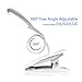Juhefa Reading Light - Clip Lamp, Book Light for Bed, Dimmable Eye-Caring Touch Lamp (3-Level Brightness)