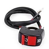 StaiBC Black Red Kill ON-OFF Switch For ATV Motorcycle Scooter Dirt Bike w/7/8'' 22mm Handle Bar