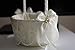 Alex Emotions ONE Flower Girl Basket Ivory Wedding Basket | Lace Collection | Wedding Ceremony Basket