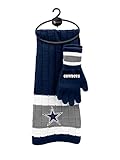 NFL Dallas Cowboys Scarf & Glove Gift Set