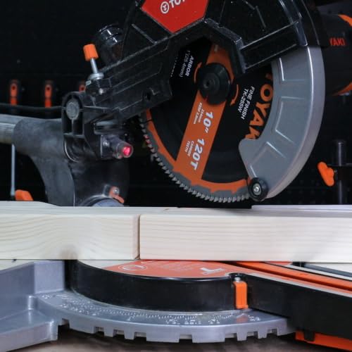 10-Inch Miter Saw Blade, 120-Tooth Fine-Finish Professional Woodworking Saw Blade for Miter photo 7