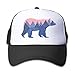 Waldeal Bear Mountain Youth Toddler Mesh Hats Boys and Girls Baseball Trucker Cap Black