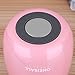 ONEISALL GYBL116 450ML Cute Student Stainless Steel Food Flask with Foldable Spoon and Sturdy Handle ,Insulated Mini Food & Soup Thermal Flask for Kids , 384G (Pink)