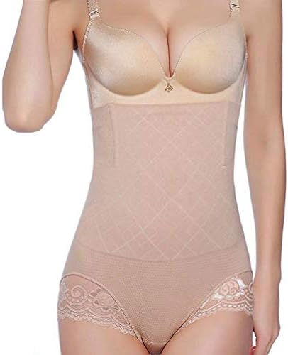 Zarbrina Womens High Waisted Tummy Control Butt Lifter Panty Body Shaper Slimmer Thong Shapewear