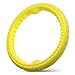 Fluffy Paws Dog Chewing Ring - Soft Rubber Ring Dental Chewing Teething Biting Chasing Training Toy for Small and Medium Dog Puppy - 10