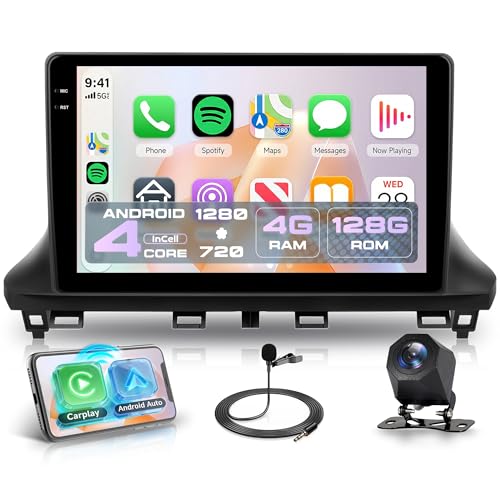 4+128G Android Autoradio pour Peugeot Expert/Citroën Jumpy/Toyota Proace 2016-2024 /Opel Vivaro 2019-2024 /Fiat Scudo 2022-2024 Sans Fil Carplay Android Auto 10" Incell Écran GPS WiFi Bluetooth FM/RDS