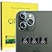 [3 Pack] QHOHQ Camera Lens Protector for iPhone 11 Pro Max(6.5