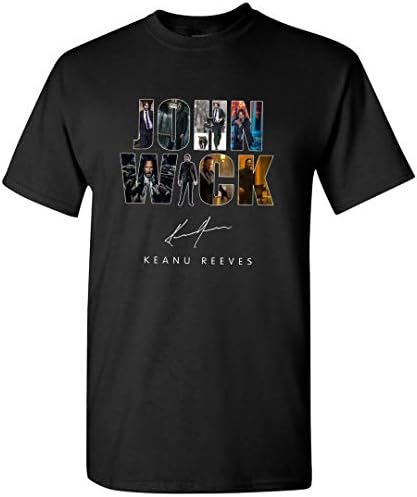 Awesome John+Wick 3 Parabelum Keanu+Reenus Signature T Shirt