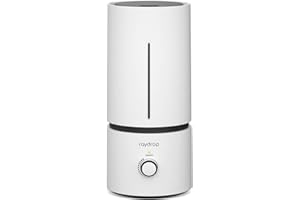 raydrop Cool Mist Humidifiers for Babies, 1.70 L Quiet and Small Ultrasonic Humidifier for Bedroom Nightstand, Space-Saving, 