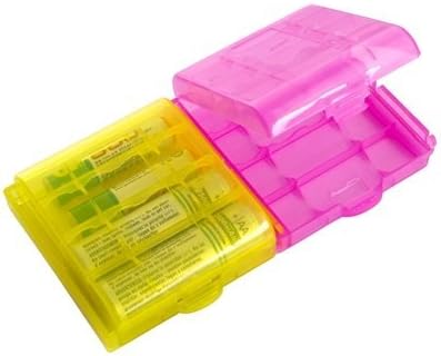 2X Caja Plástico Estuches pa AA/AAA Batería Pila Nueva: Amazon.es: Electrónica