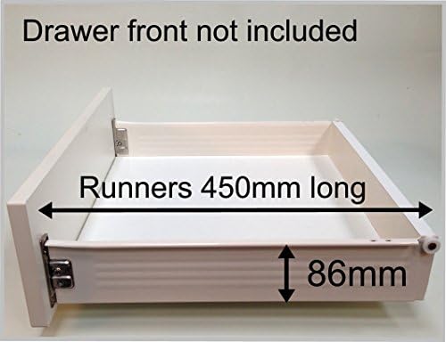 Replacement Kitchen Drawer Box Shallow Complete Kit Including