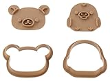 Cookie punching mold set Rilakkuma & KiiroitoriDN 0201