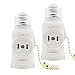 2 Outlet Light Socket Adapter,E26 Bulb Socket to Outlet Splitter,Converts Medium Screw Socket into a Socket with Two outlets,Polarized Outlet,With Pull Chain Switch. UL Listed, White (2-Pack) primary
