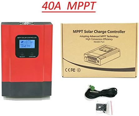 Orient Power 40A MPPT Type Solar System Charge Controller For 400 to 2100 Watts Solar Panel 12V/24V/36V/48V Battery