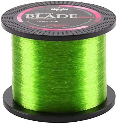 SeaknightBlade Monofilament Fishing Line, 547Yds/ 1094Yds Japanese Material, High-Abrasion Resistance, Low-Ductility and Memory, Nylon Monofilament Line, for Fresh and Salt Water 2-35LB