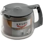 Krups F0344210F Pro Aroma 10 Cup Glass Carafe, Black Handle (Includes lid)
