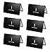 6 PCS Set - Sephora Collection Black Dual Compact Mirror - Travel Size Makeup Mirrors Bulk Gifts - Party Wedding Favors for Women (Bundle Pack of 6)