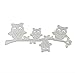 Singleluci Animal Set Cutting Dies Stencil Frame Metal Template DIY Paper Card 1 Pc (B)