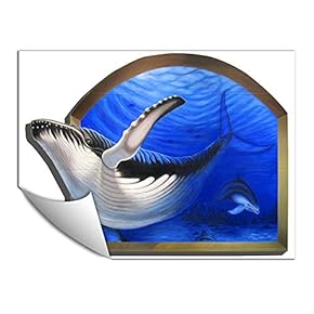 Wall Paper Small Wall Mural Creative 3D Photo Wall Art Removable Wall Decoration for Bedroom Living Room - 24x32 inches