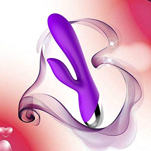 Women Game Toy + USB Charging Whisper Mute 360 ° Rotating Viberate Rabbit - Adult