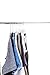50 pc Premium Quality Off-White Velvet Hangers - Space Saving Thin Profile, Non-slip Padded with Notched Shoulders for Dresses and Blouses â€“ Strong Enough for Coats and Pants