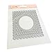 Paper Album Decor Cutting Dies, Lotus.flower Christmas Themed Metal Stencils Scrapbooking Embossing DIY Handcrafts for Greeting Card Making (D, Sliver)