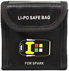 DJI Spark Battery Bag Protective Cover Safety Guard Explosion-proof ( Storage 2 Batteries )