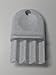 San Jamar 6-PACK N16 Key for Plastic Tissue Dispenser R2000, R4000, R4500 R6500, R3000, R3600, T1790, White