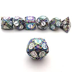 Desktop RPG Metal Polyhedron dice Group DND dice