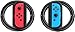 GameWill Joy-Con Wheel for Nintendo Switch Controller-Black (Set of 2)