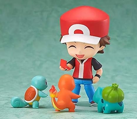 Amazon Co Jp 誕生日プレゼント ポケモンポケモン赤クリムゾンqバージョン粘土手オフィスの少年 10cm Gymjn ホーム キッチン
