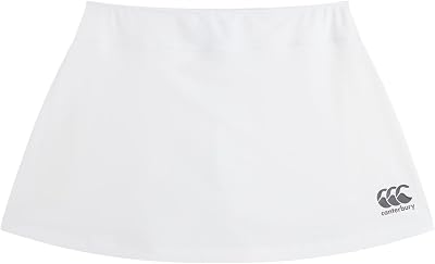 Canterbury Women's Plain Team Skort White 16 Sport Netball Hockey