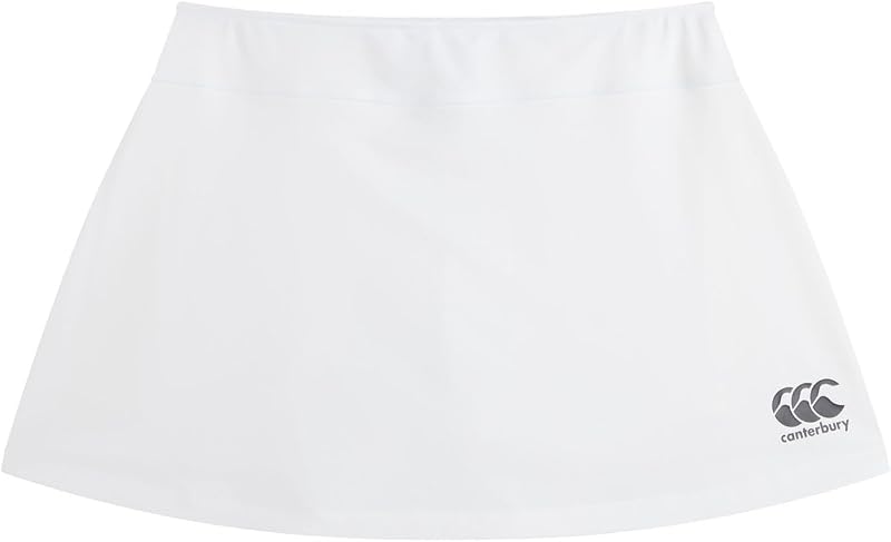 Canterbury Women's Plain Team Skort White 16 Sport Netball Hockey
