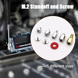 mankk M.2 SSD Screw Kit NVMe Screw M.2 Screw SSD