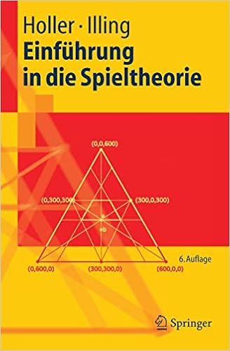 Einfuhrung In Die Spieltheorie Springer Lehrbuch Amazon De Holler Manfred J Illing Gerhard Bucher