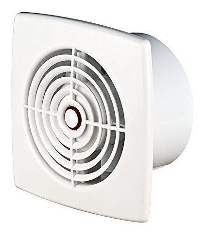 Armar Trading LTD Bathroom Extractor Fan 100mm / 4" with Humidity Sensor Timer (Delay) & Ball Bearing Toilet WC Ventilator Humidistat WR100H