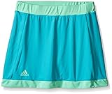 adidas Performance Girls Court Skort, Aqua, Large
