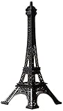 Homeford Eiffel Tower Paris France Metal Cake Stand, 6 by 2.5-Inch, Black