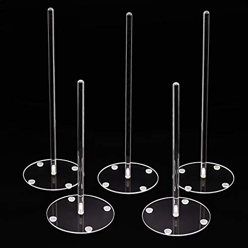 image for DYCacrlic Acrylic Donut Stands - Doughnut Stand Tower - Clear Donut Ba