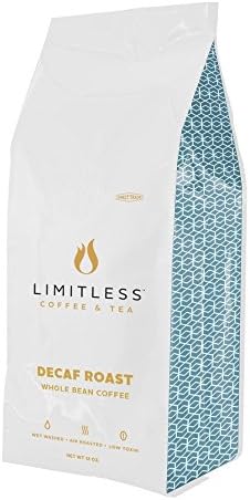 Limitless Coffee Air Roasted Ground Coffee, Decaf, 12 Ounce