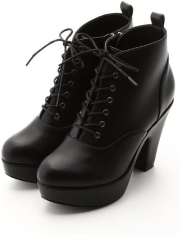 Amazon イーボル Evol Ilima ユニットソールレースアップブーツ ブラックスムース S ブーツ ブーティ