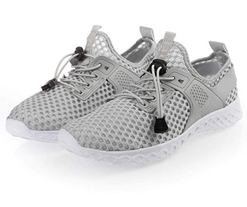 Adorllya Water Shoes Women Men Mesh Aqua Shoes Slip on Hiking Swim Shoes