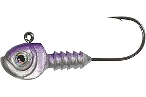 NORTHLAND TACKLE Northland Fishing Tackle Smeltinator Jig Head, Premium Bass Fishing Lure for Swimbaits & Plastics, 3 Pack - 1/4 Oz