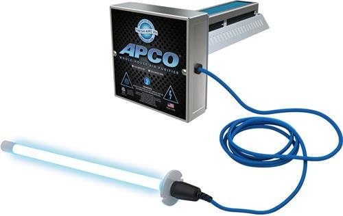 Freshaire - TUV-APCO-DI2 - Two Year Lamp, with 2nd Remote Lamp (110-277 VAC Series) APCO in-Duct Air Purifier