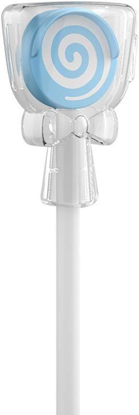 Kidoll Girls Boys Soft Lollipop Tongue Cleaner with Cover Scraper Baby Kids Oral Care Comfort Cleaning Tool
